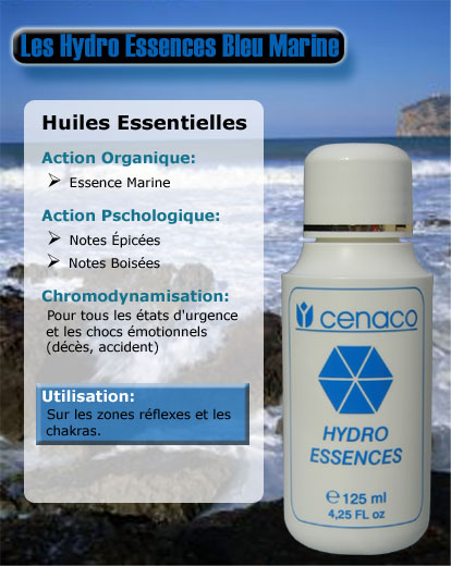 Cosmétique Cenaco - Hydro-Essences Marine